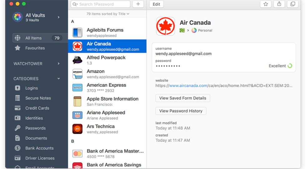 Tools to help you boost your work productivity; 1Password